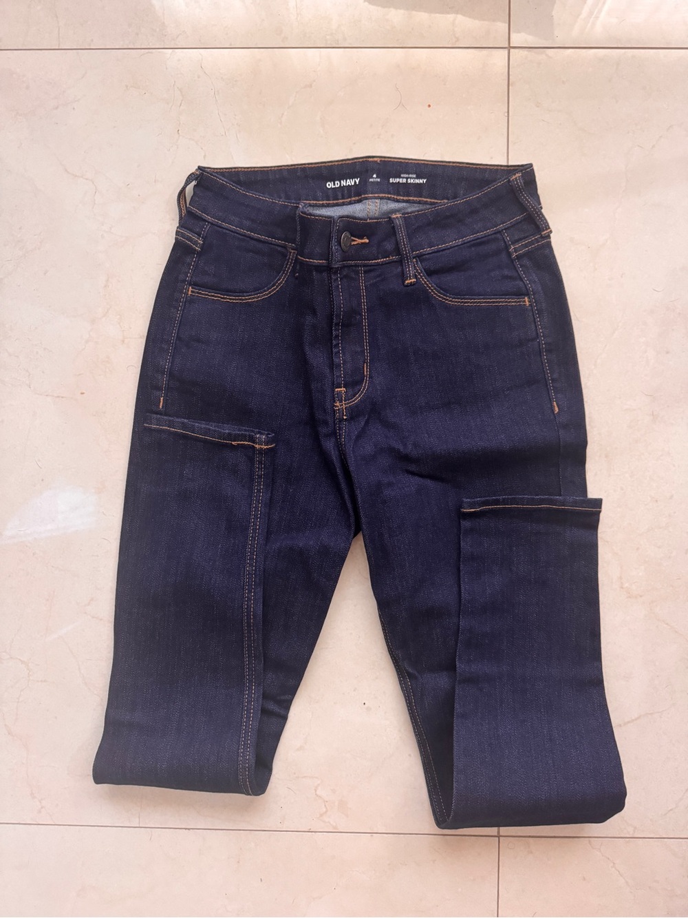 Old Navy Men’s Dark Blue Skinny Jeans
